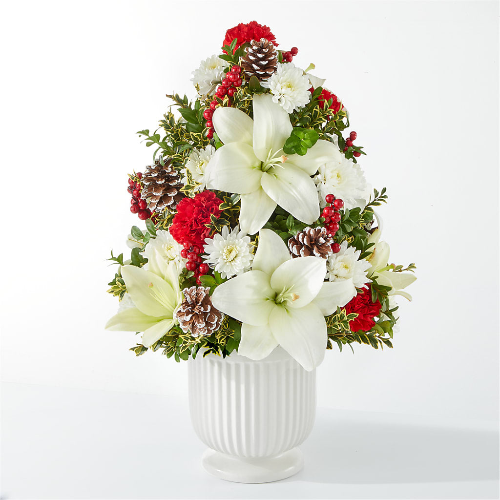 Festive Moments Tree – House Of Flowers, Worcester MA