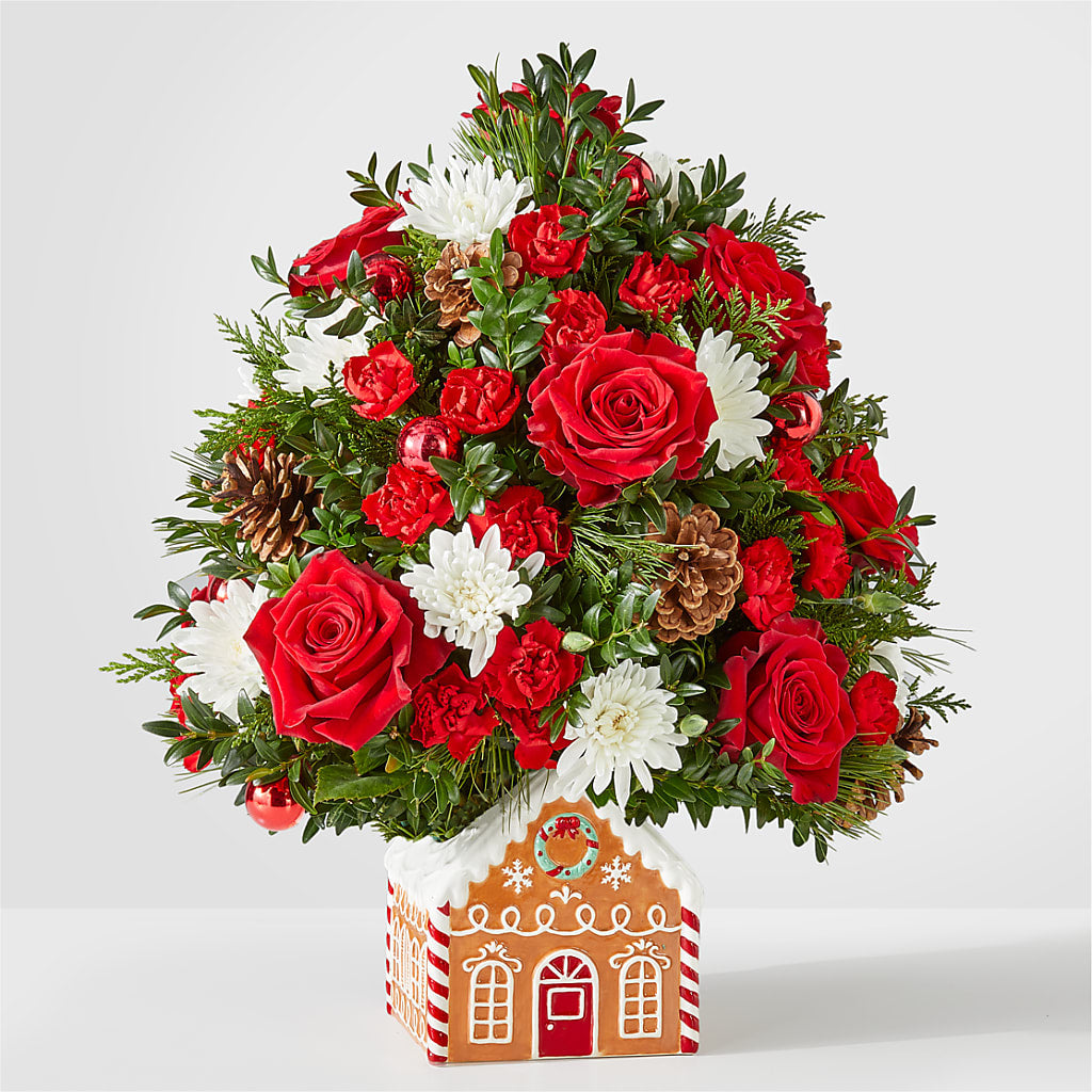 Spiced Gingerbread Tree – House Of Flowers, Worcester MA