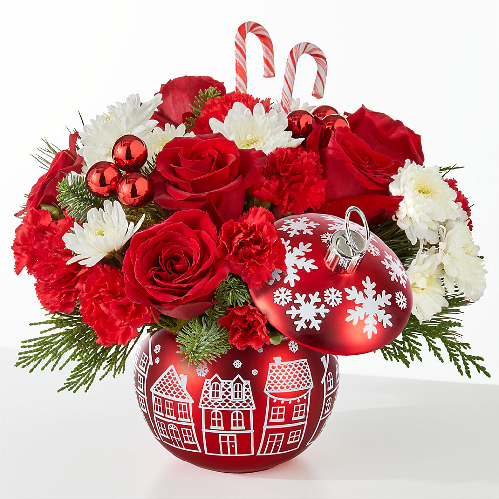 Cheer in the Air Ornament – House Of Flowers, Worcester MA