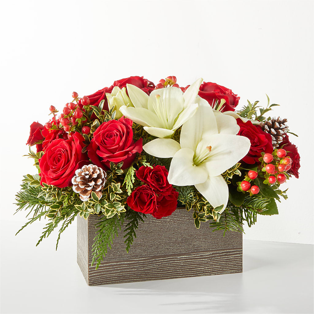 Snowy Wonderland Bouquet – House Of Flowers, Worcester MA