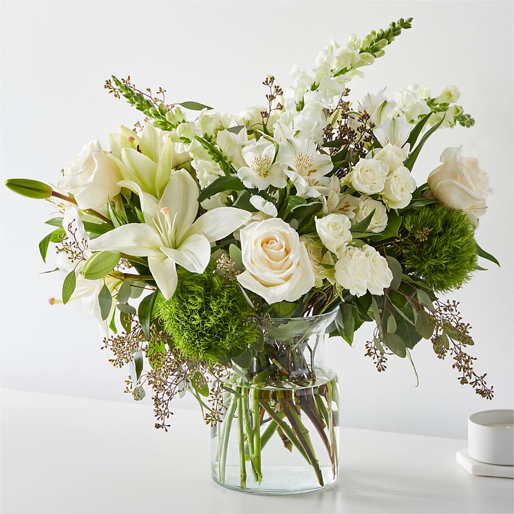 Fresh Linen Bouquet – House Of Flowers, Worcester MA