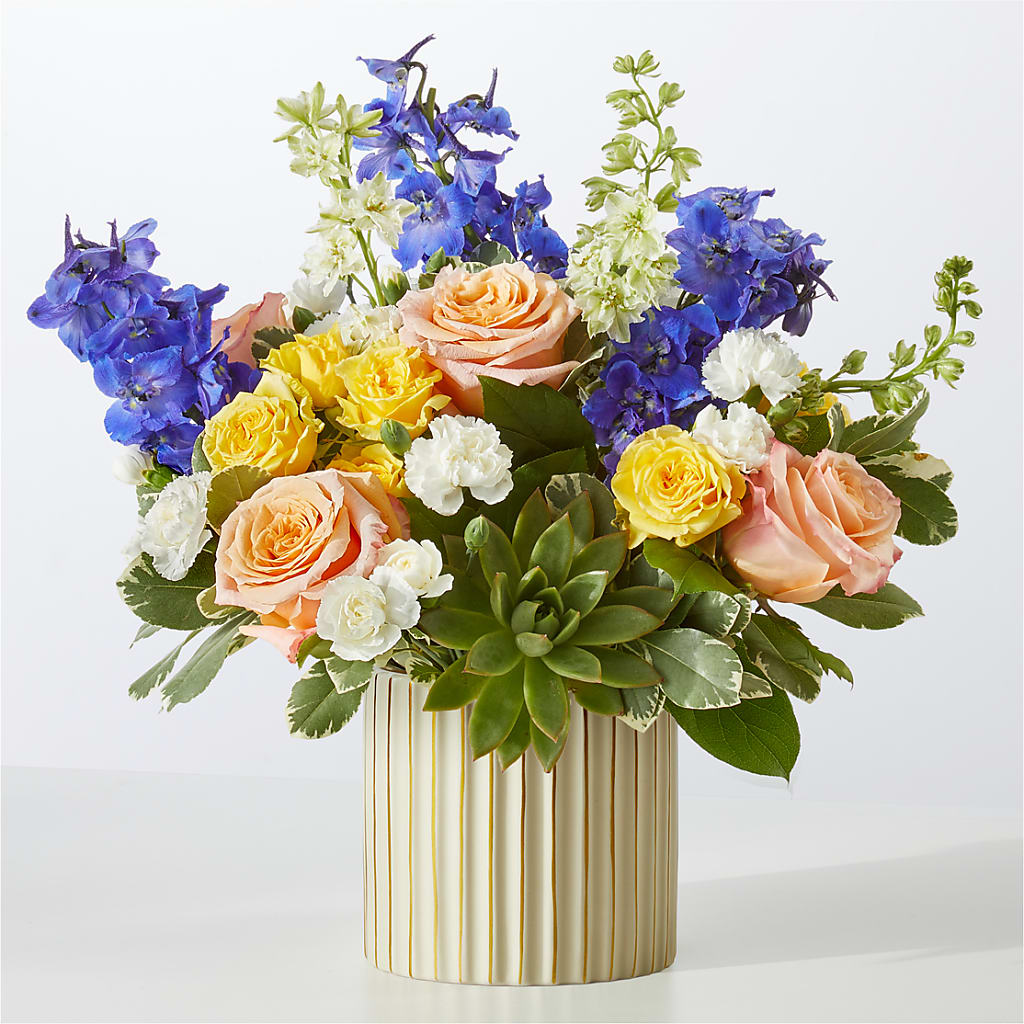 Cobalt Reverie Bouquet – House Of Flowers, Worcester MA