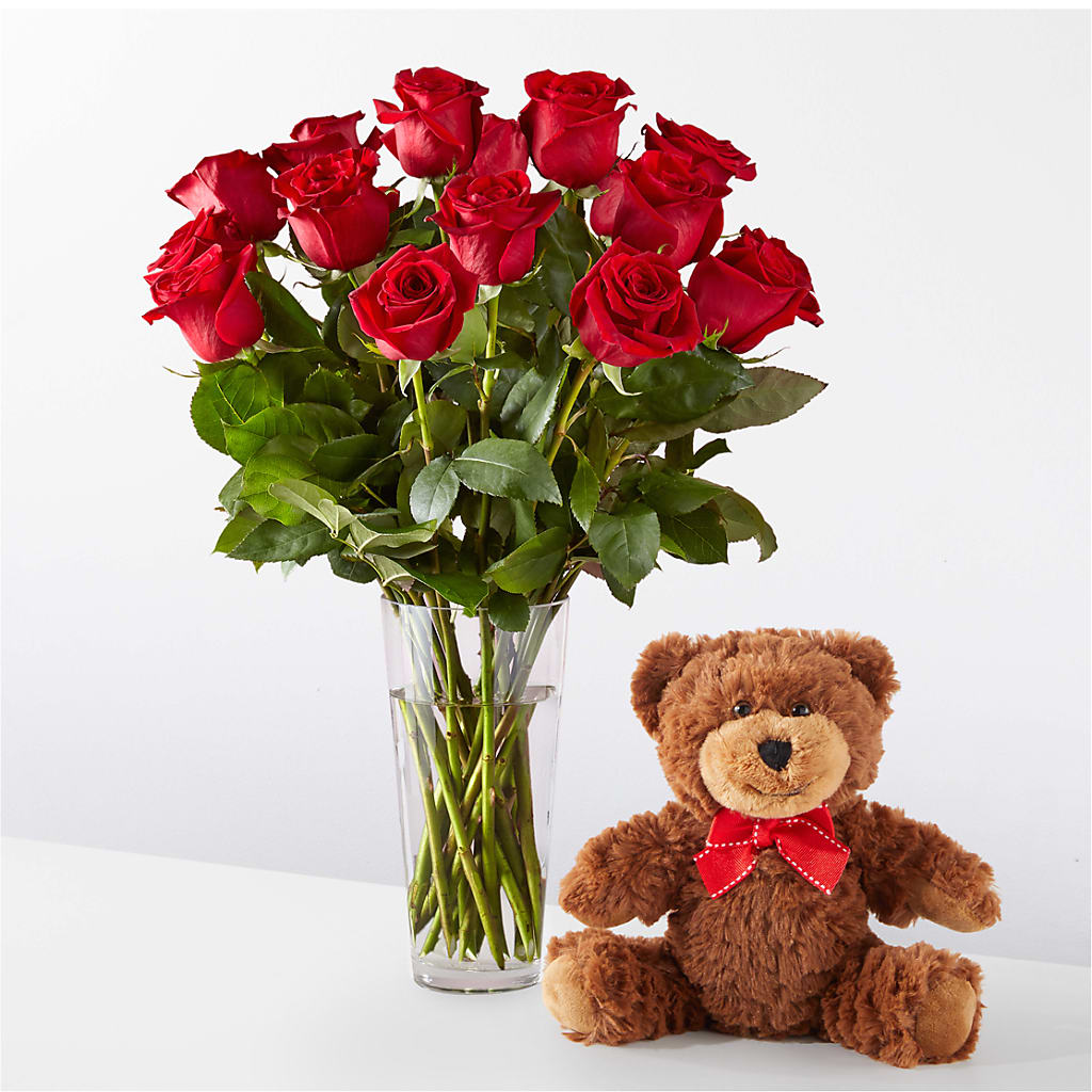 Romantic Long Stem Red Rose Bouquet Bundles – House Of Flowers, Worcester MA