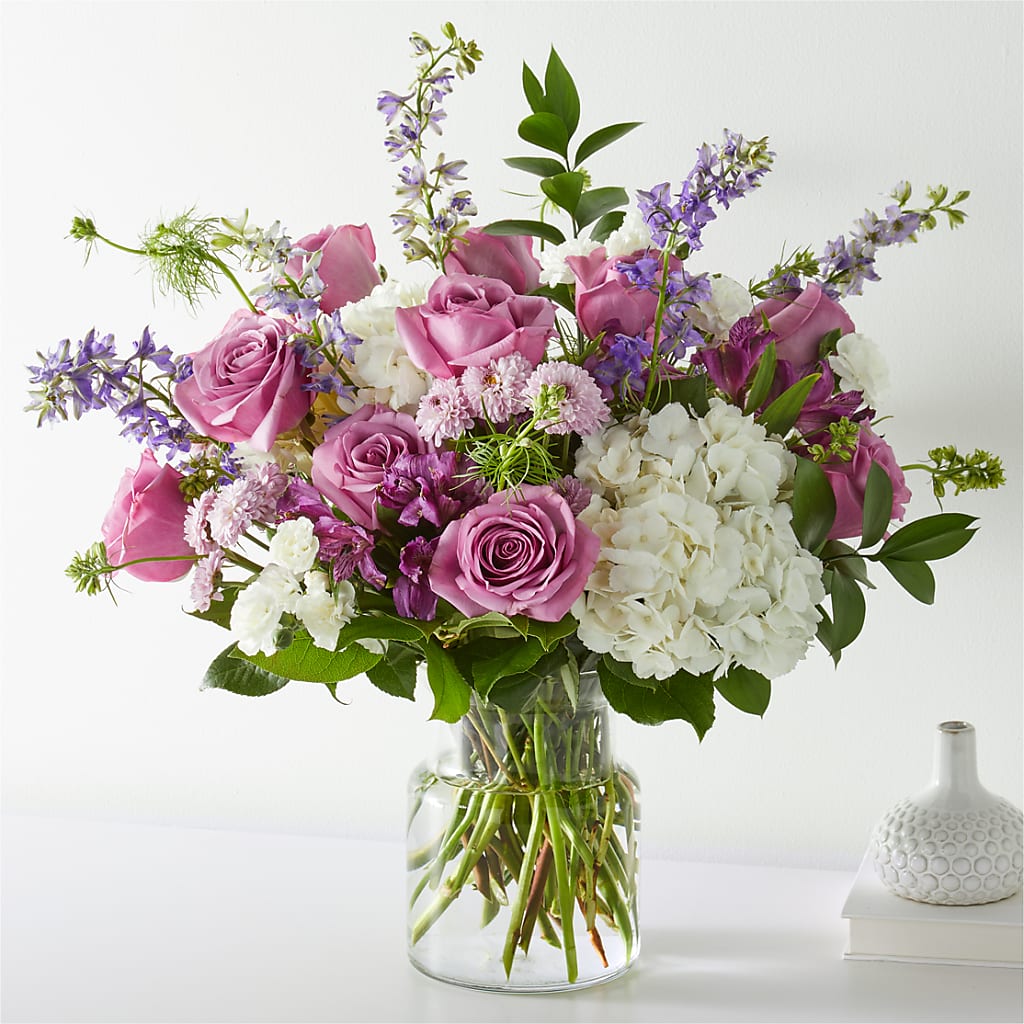 Violet Caress Bouquet – House Of Flowers, Worcester MA
