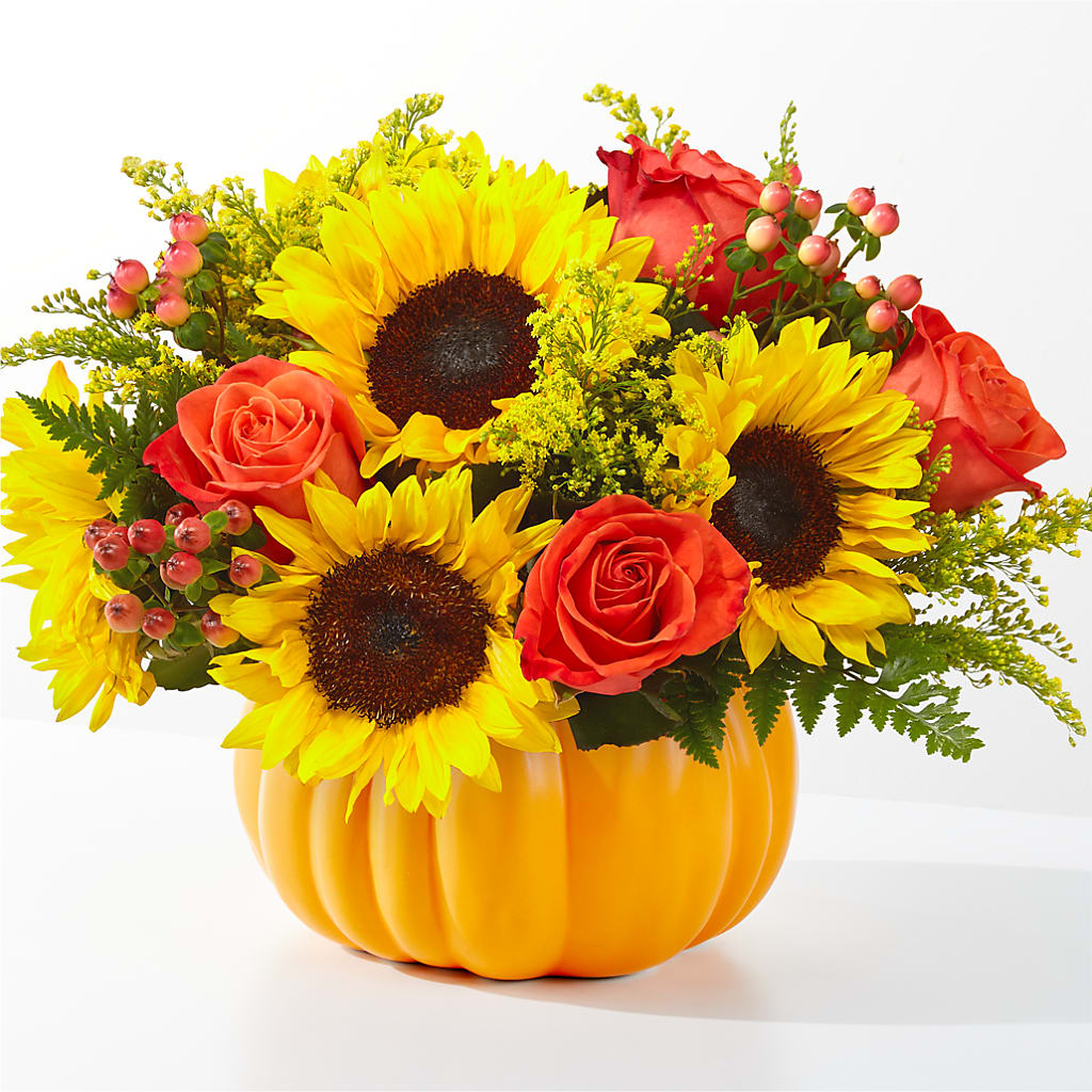 Pick of the Patch Pumpkin Bouquet – House Of Flowers, Worcester MA