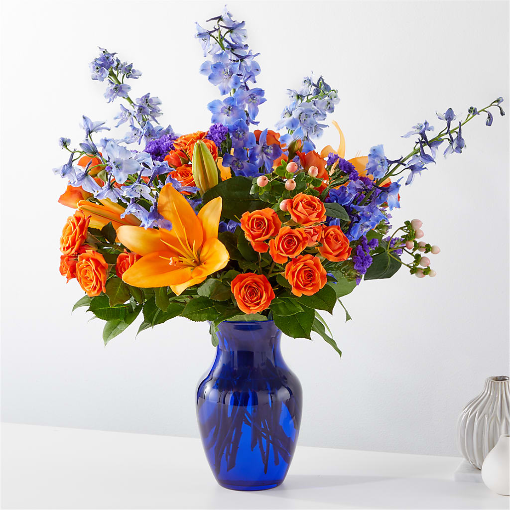 Radiant Citrus Bouquet – House Of Flowers, Worcester MA