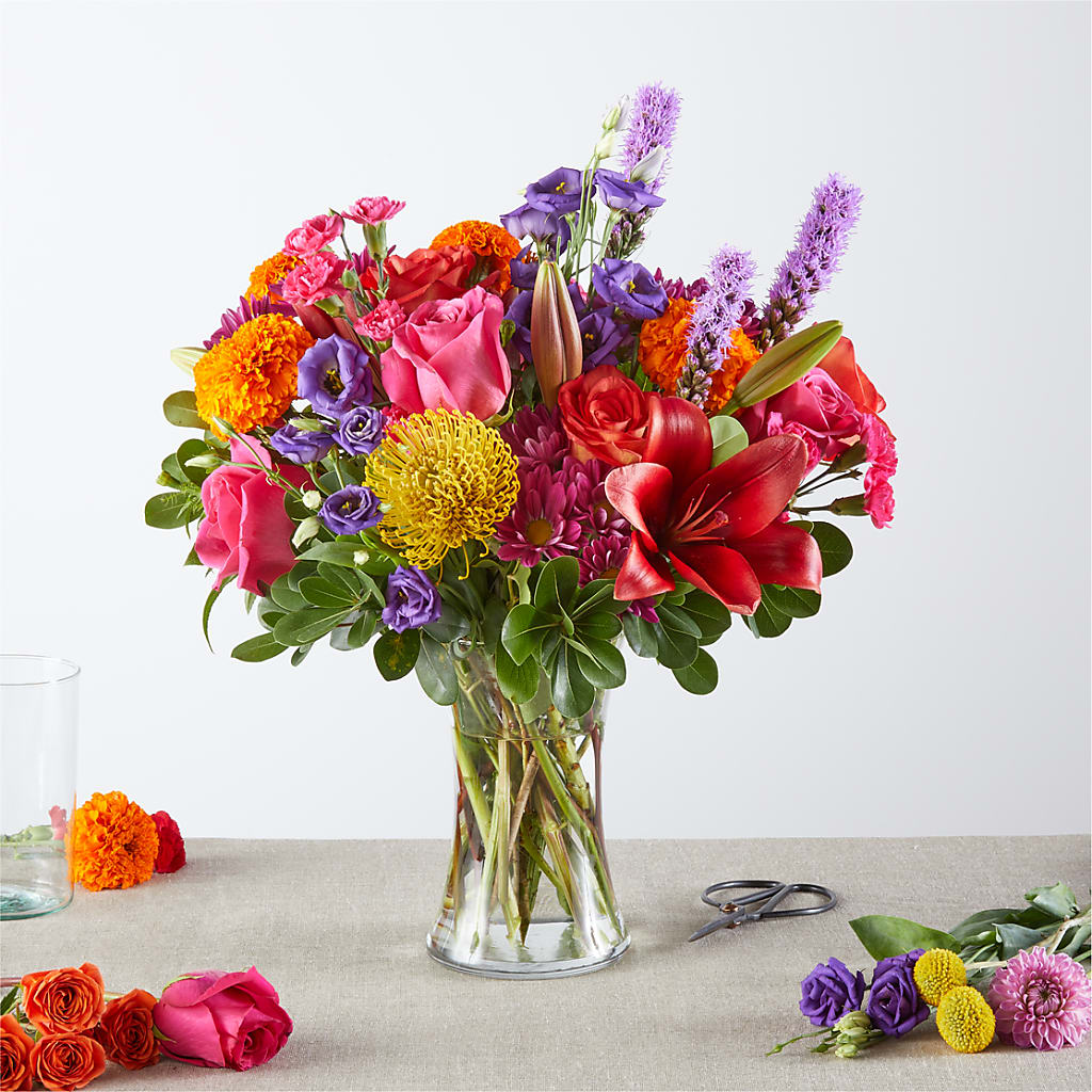 Feast of Color – A Florist Original – House Of Flowers, Worcester MA