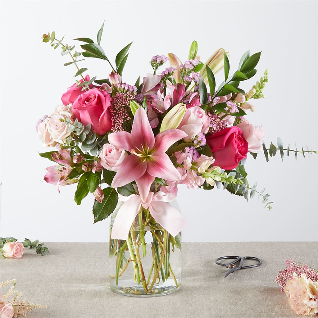 Pink Ribbon - A Florist Original – House Of Flowers, Worcester MA