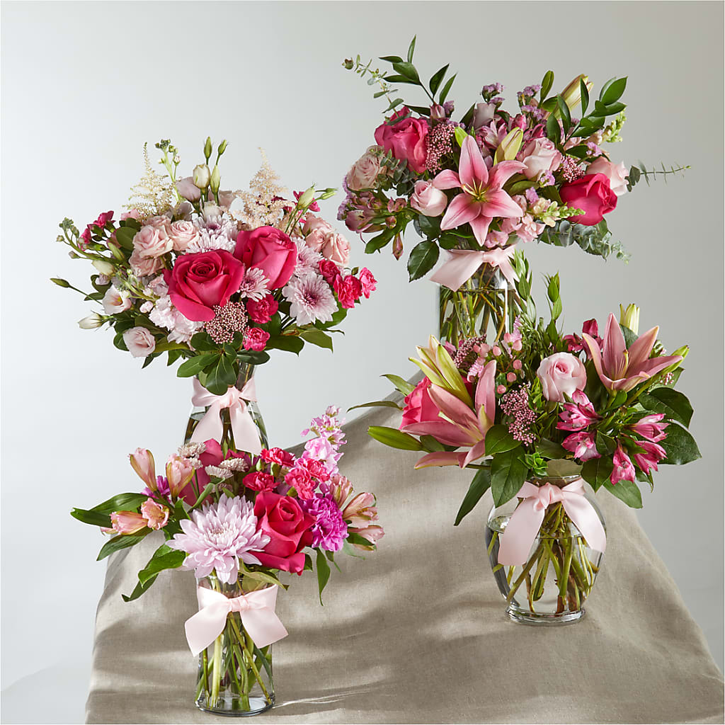 Pink Ribbon - A Florist Original – House Of Flowers, Worcester MA