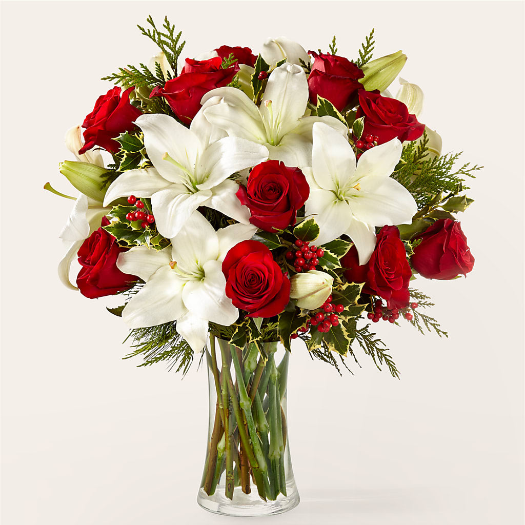 Sparkling Snowflakes Bouquet – House Of Flowers, Worcester MA