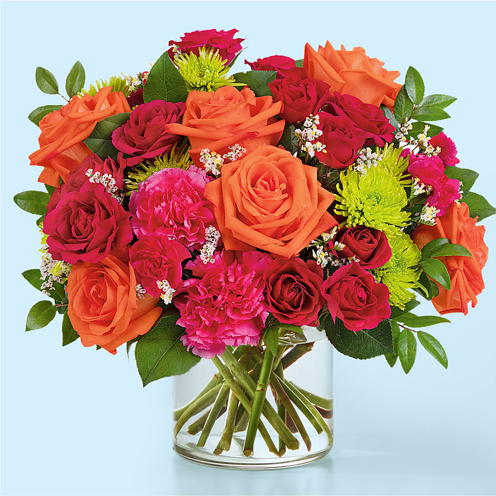 Colorful Carnival Bouquet – House Of Flowers, Worcester MA