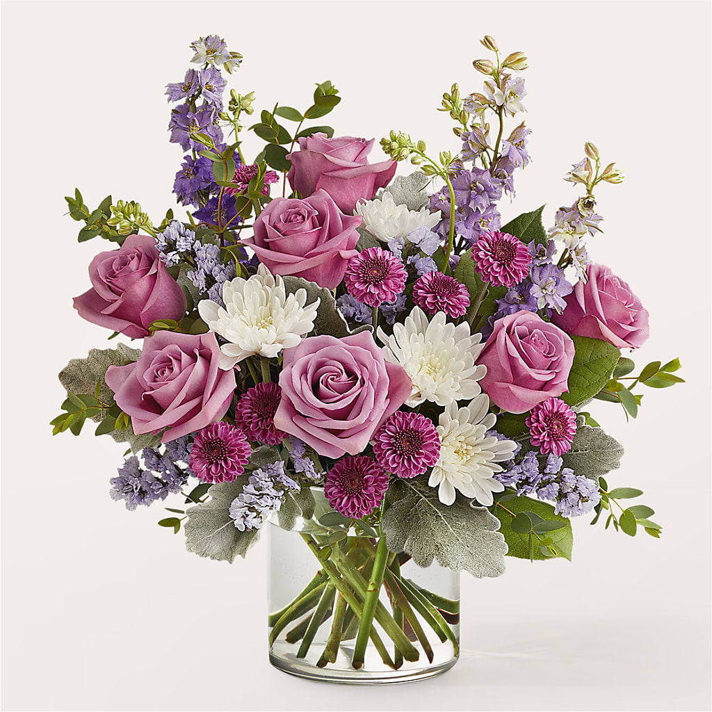 Violet Frost Bouquet – House Of Flowers, Worcester MA