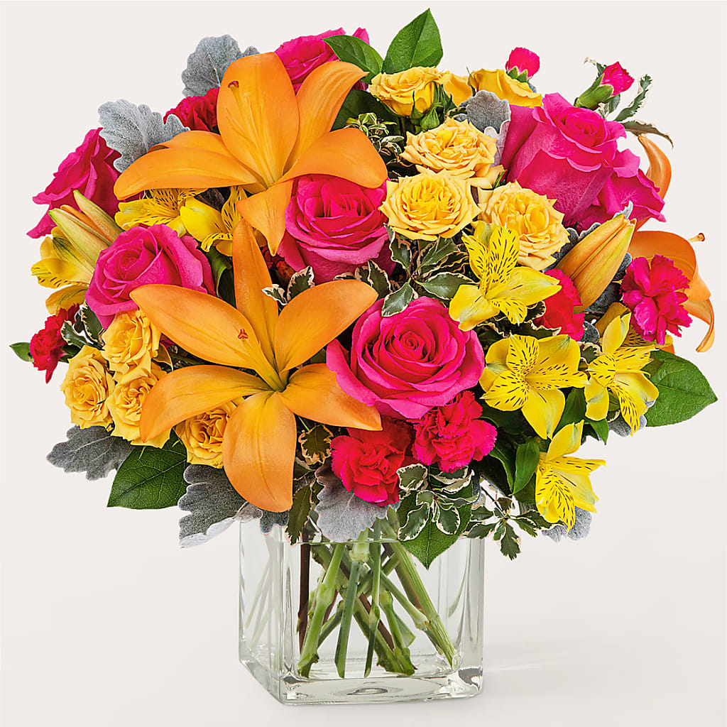 To the Tropics Bouquet – House Of Flowers, Worcester MA
