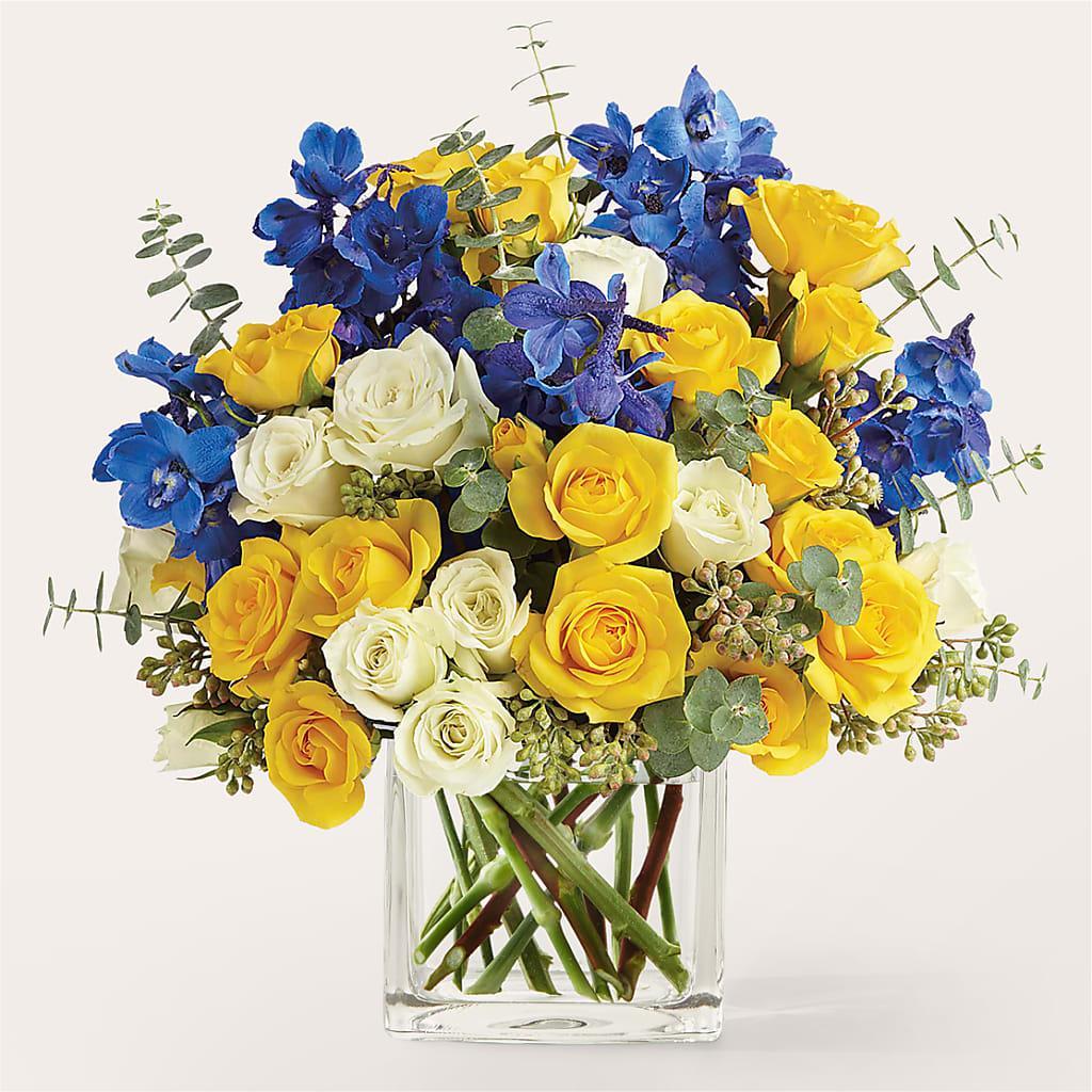 Sparkling Citrine Bouquet – House Of Flowers, Worcester MA