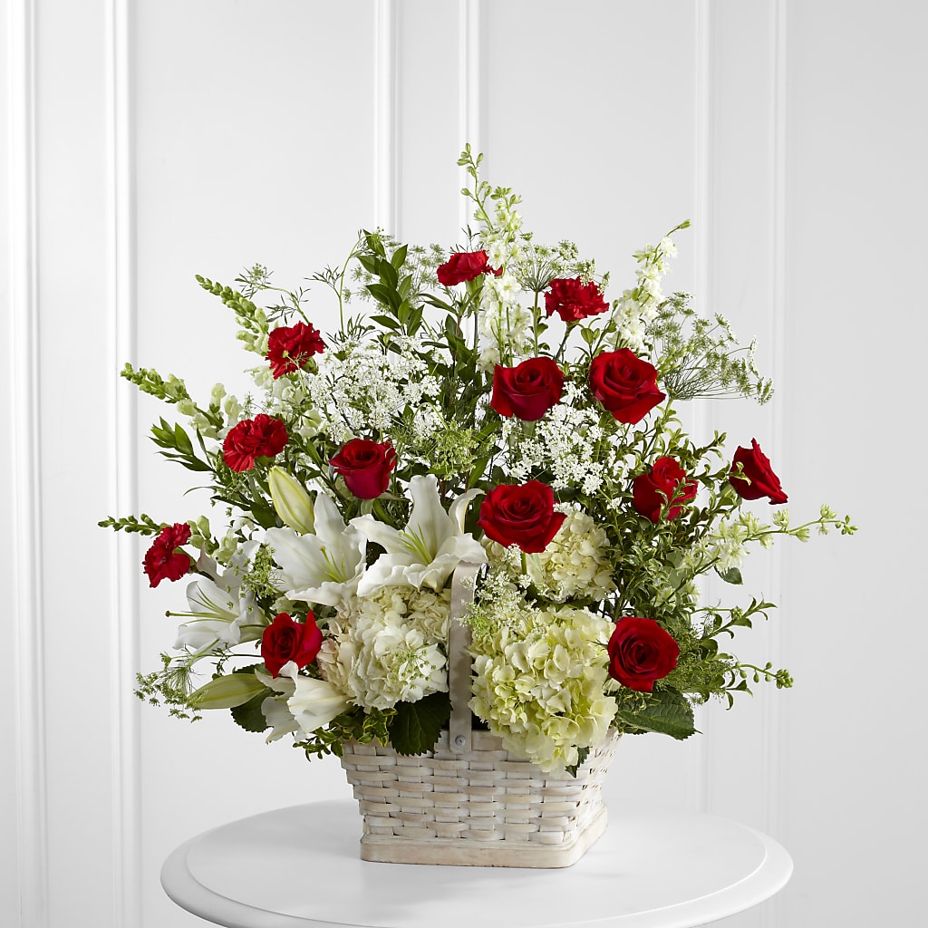 In Loving Memory Arrangement – House Of Flowers, Worcester MA