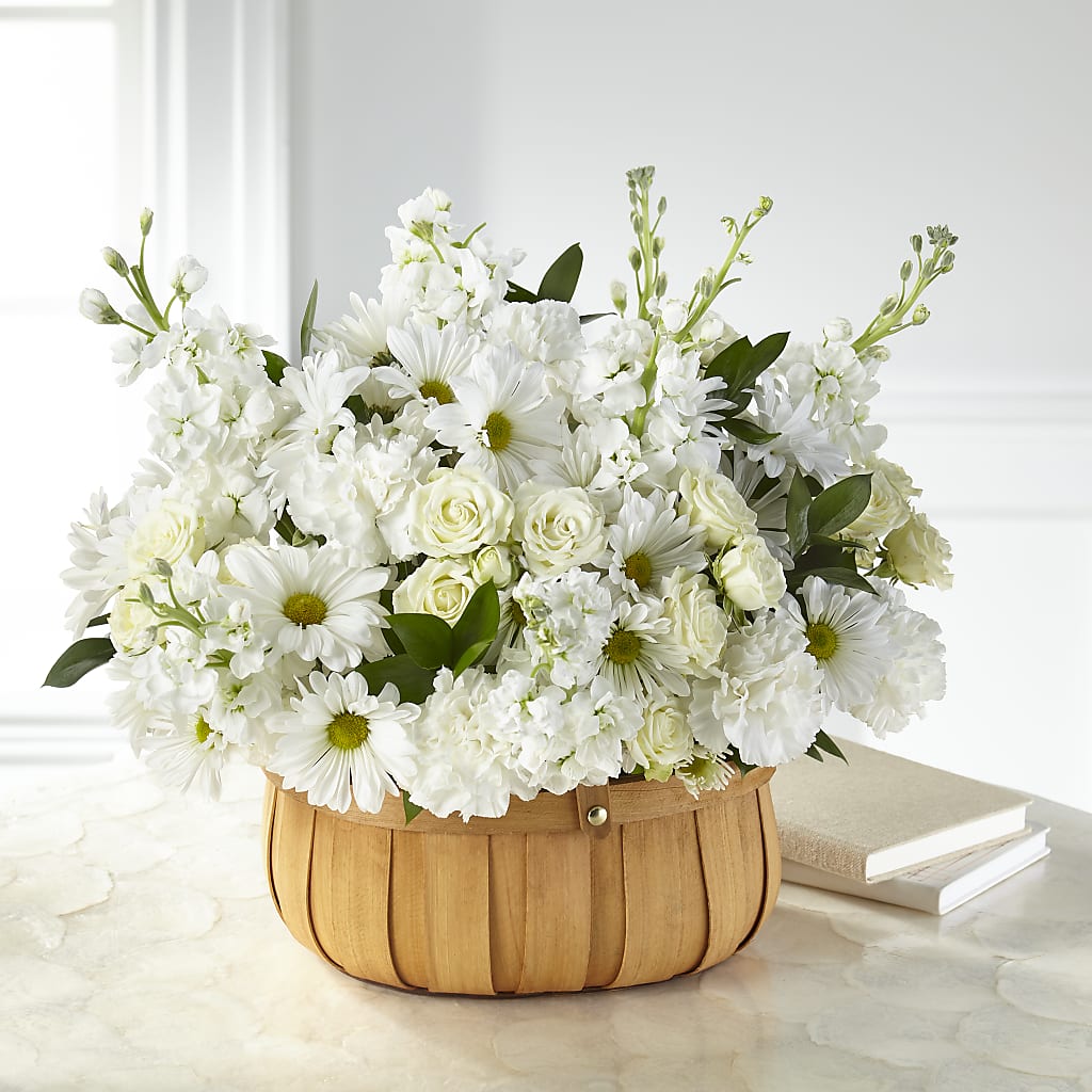 Graceful Garden Basket – House Of Flowers, Worcester MA