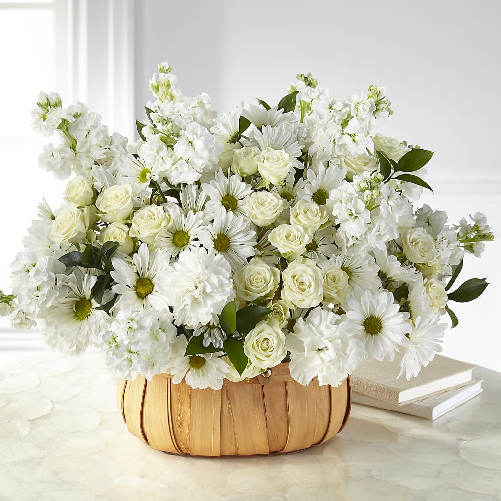 Graceful Garden Basket – House Of Flowers, Worcester MA