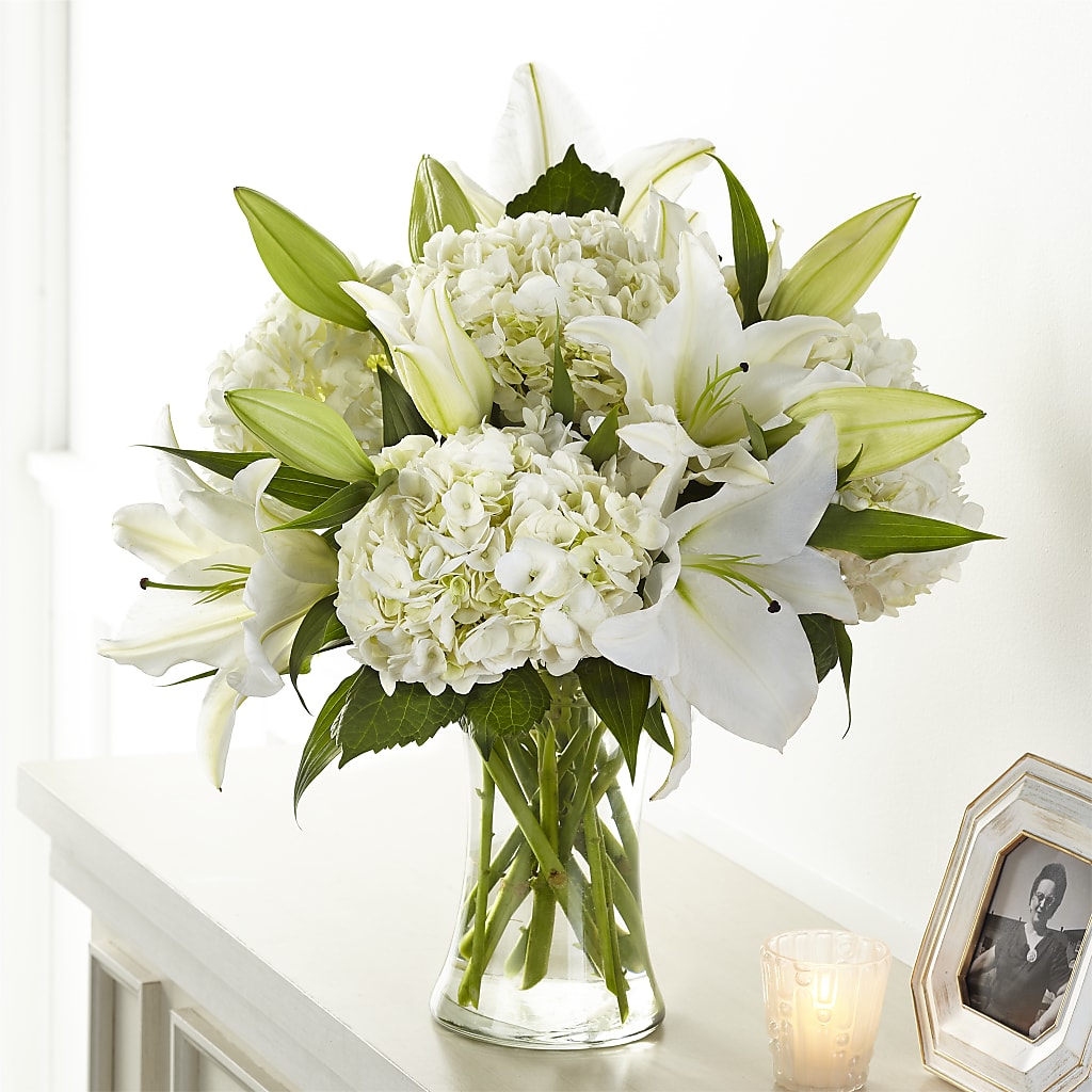 Compassionate Lily Bouquet – House Of Flowers, Worcester MA