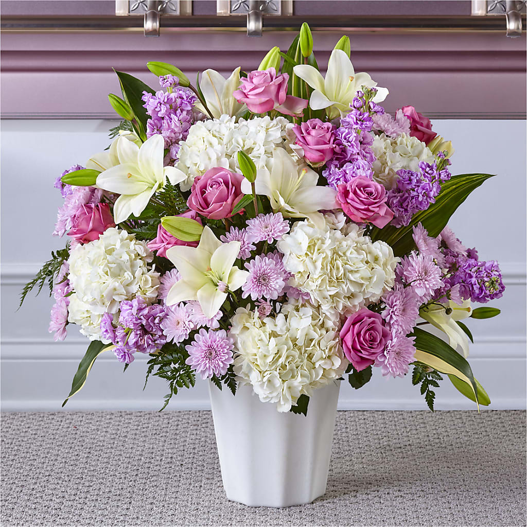 Heaven Sent Floor Basket – House Of Flowers, Worcester MA
