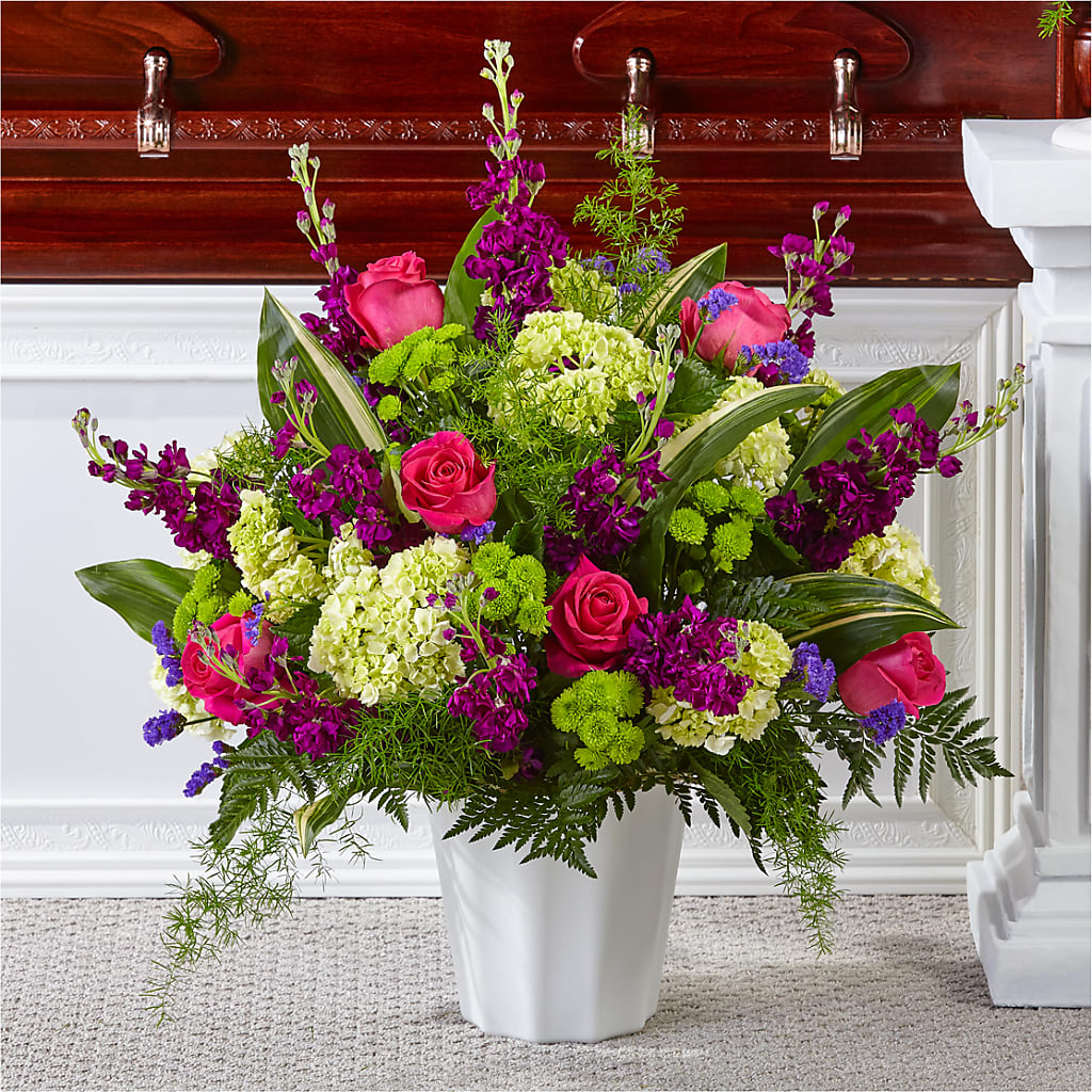Beautiful Horizons Floor Basket – House Of Flowers, Worcester MA