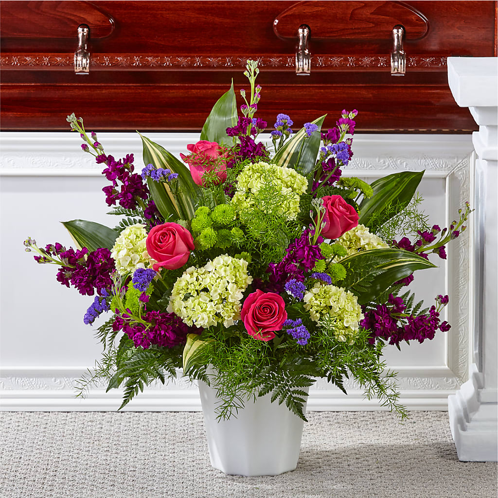 Beautiful Horizons Floor Basket – House Of Flowers, Worcester MA