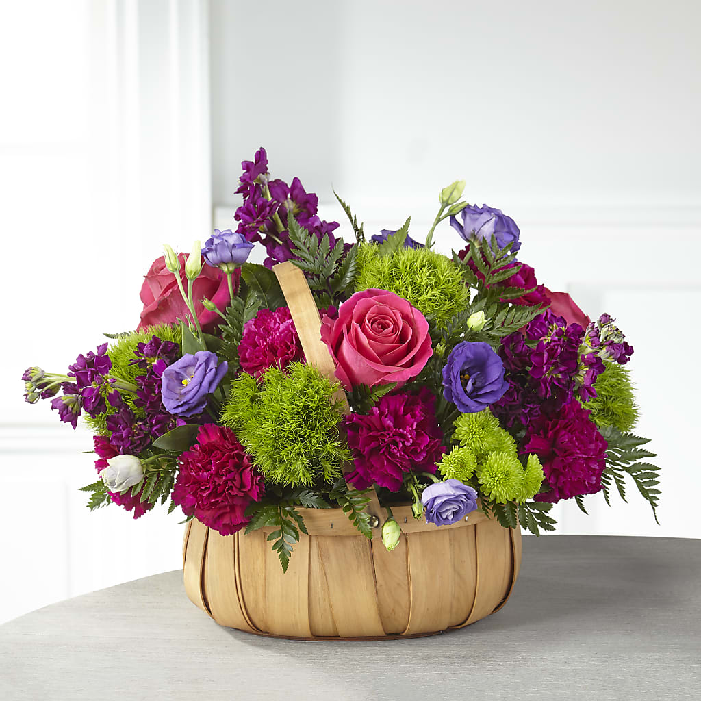 Serene Sanctuary Basket – House Of Flowers, Worcester MA