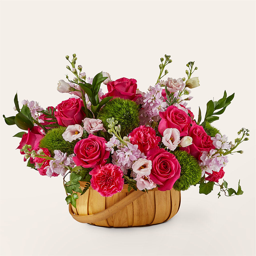Radiance in Bloom Basket – House Of Flowers, Worcester MA