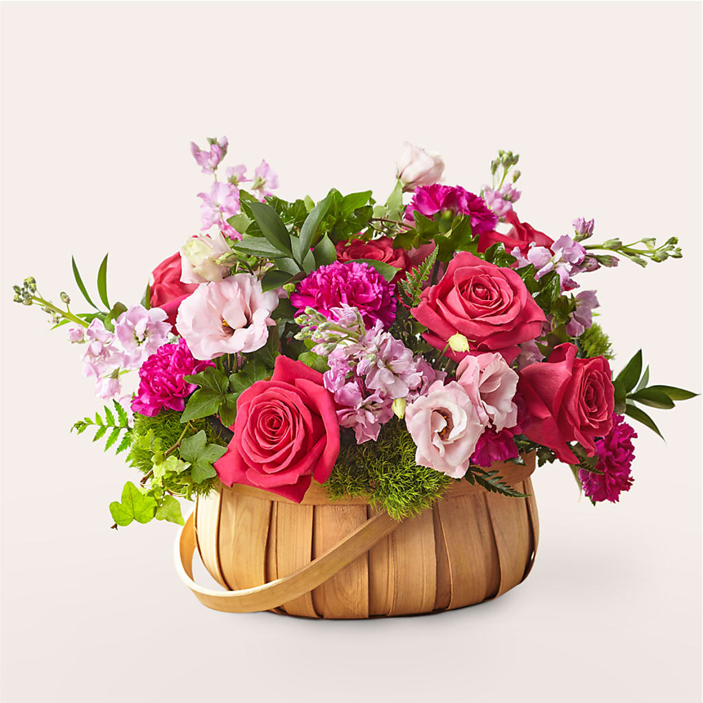 Radiance in Bloom Basket – House Of Flowers, Worcester MA
