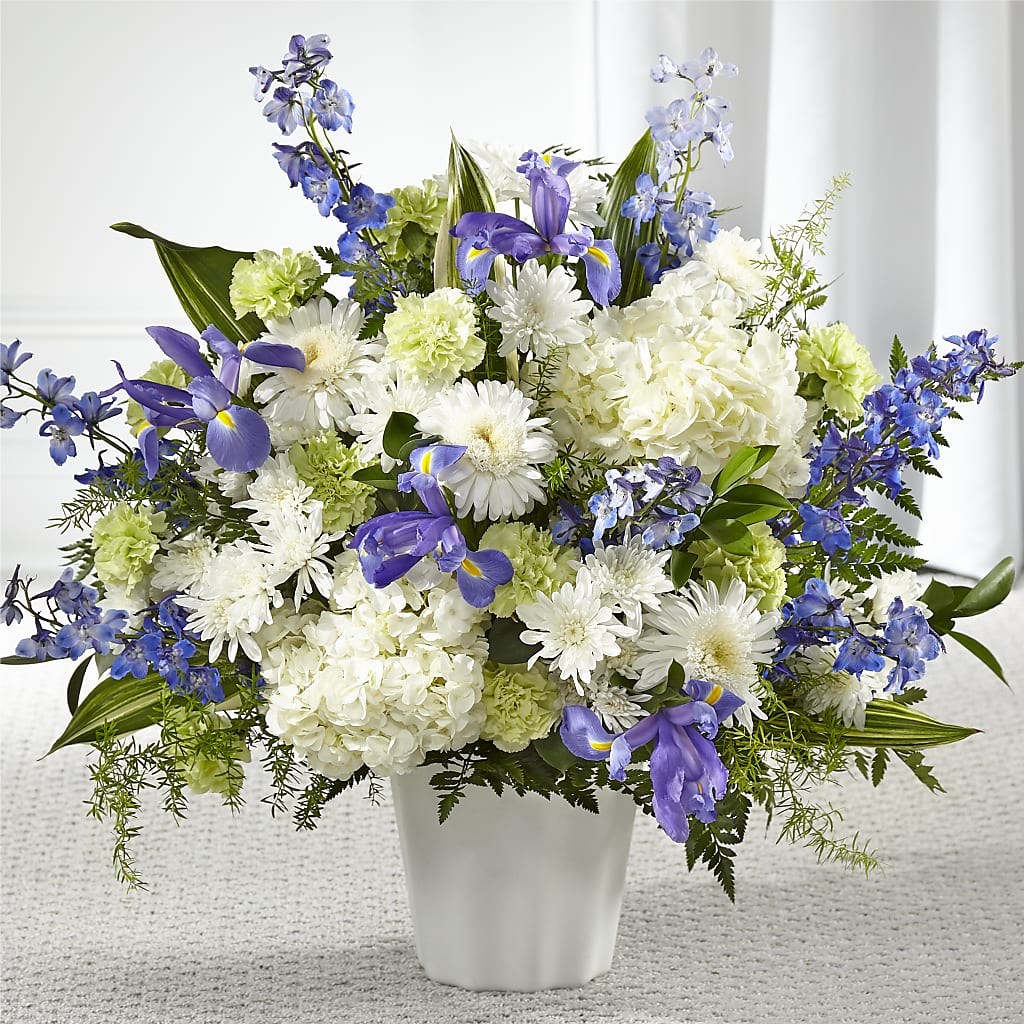 Soft Serenity Floor Basket – House Of Flowers, Worcester MA