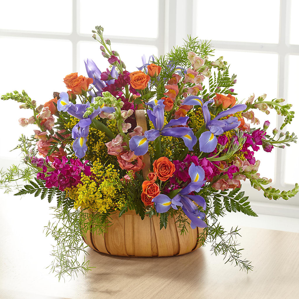 Garden of Life Basket – House Of Flowers, Worcester MA