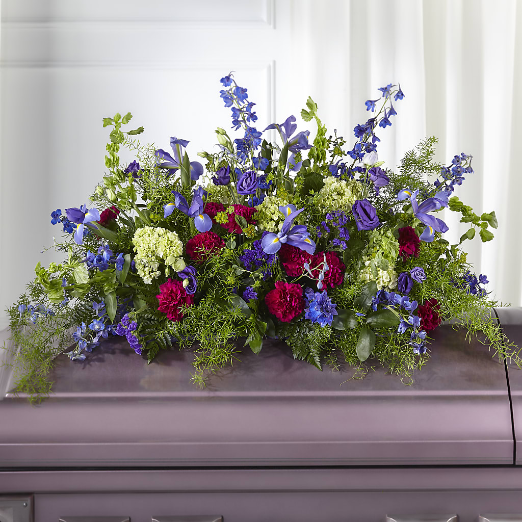 Always Treasured Casket Spray – House Of Flowers, Worcester MA