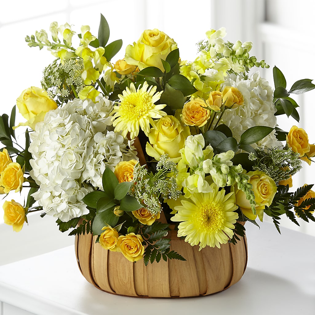 Rustic Remembrance Basket – House Of Flowers, Worcester MA