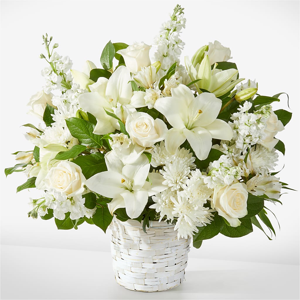 Peaceful Reflections Arrangement – House Of Flowers, Worcester MA