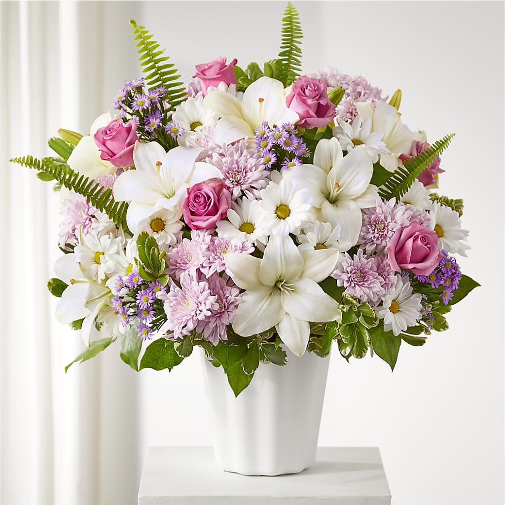 Warmest Thoughts Tabletop Basket – House Of Flowers, Worcester MA