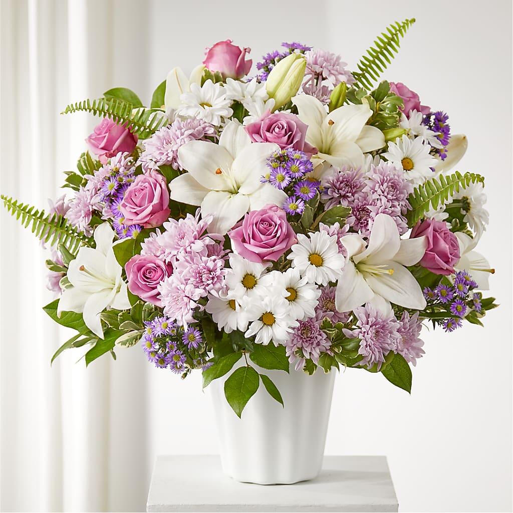 Warmest Thoughts Tabletop Basket – House Of Flowers, Worcester MA