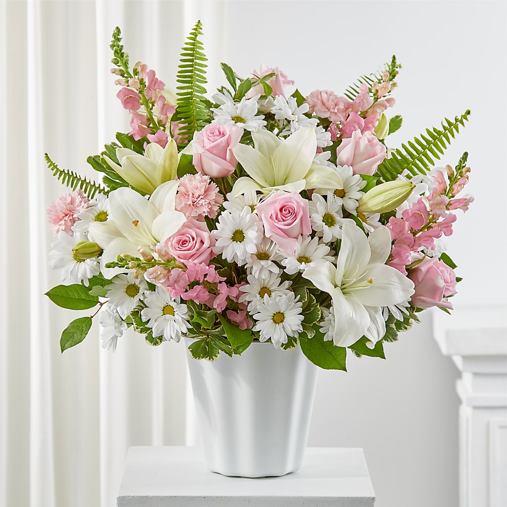 Soft Touch Tabletop Basket – House Of Flowers, Worcester MA