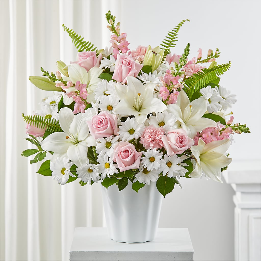 Soft Touch Tabletop Basket – House Of Flowers, Worcester MA