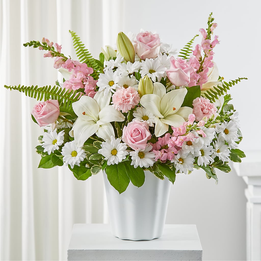 Soft Touch Tabletop Basket – House Of Flowers, Worcester MA