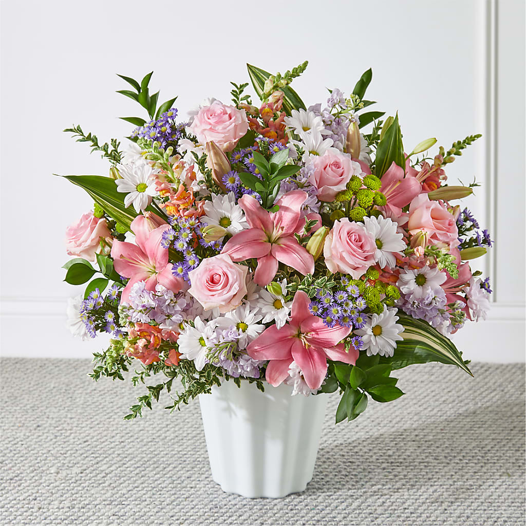 Abundant Compassion Floor Basket – House Of Flowers, Worcester MA