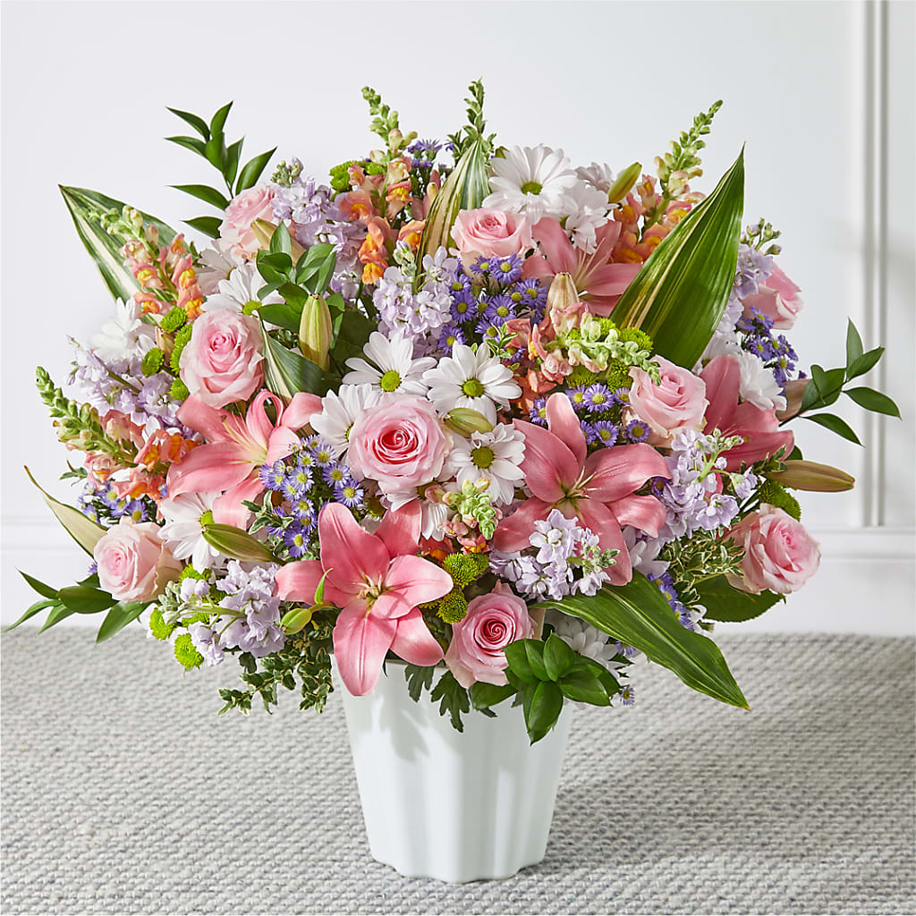 Abundant Compassion Floor Basket – House Of Flowers, Worcester MA