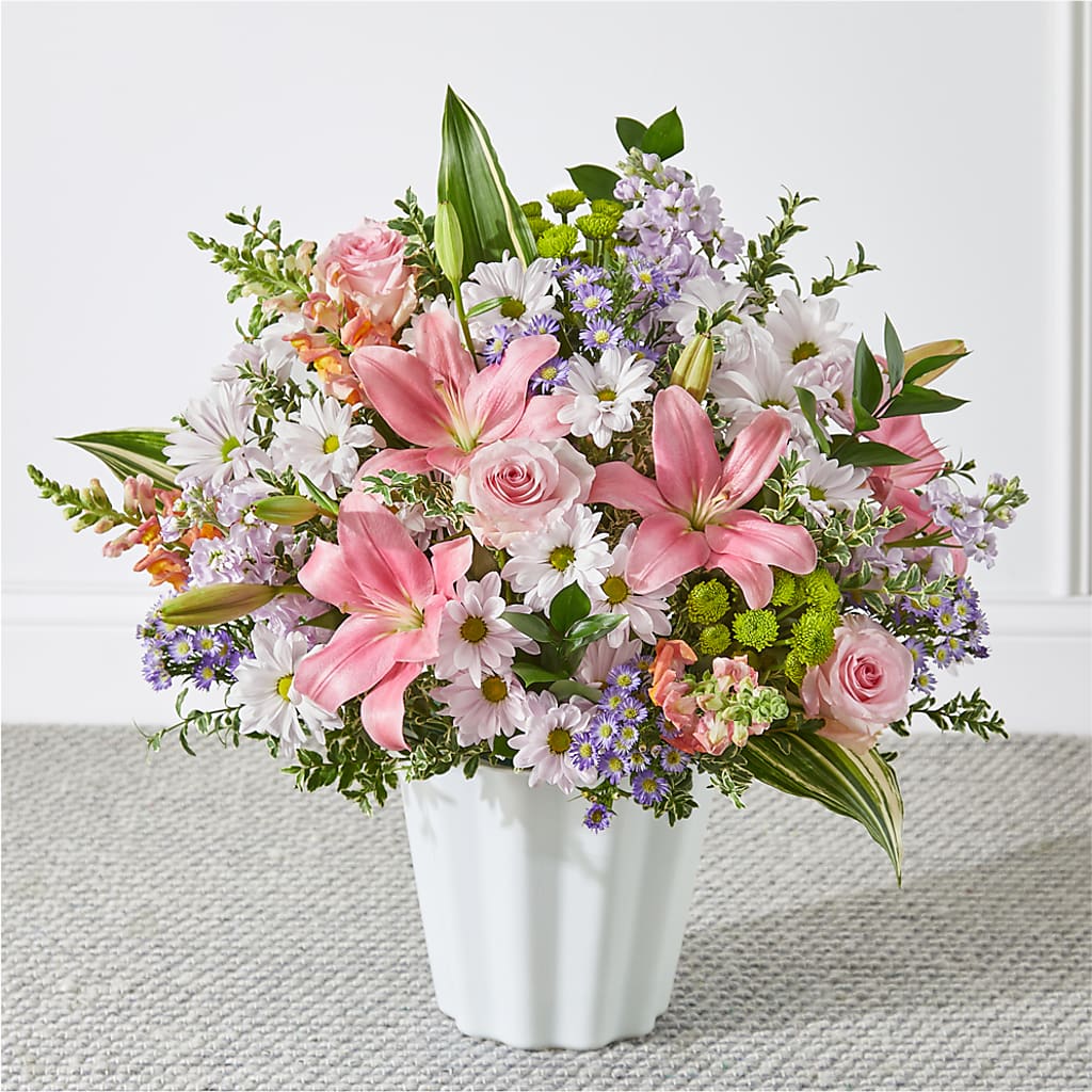 Abundant Compassion Floor Basket – House Of Flowers, Worcester MA