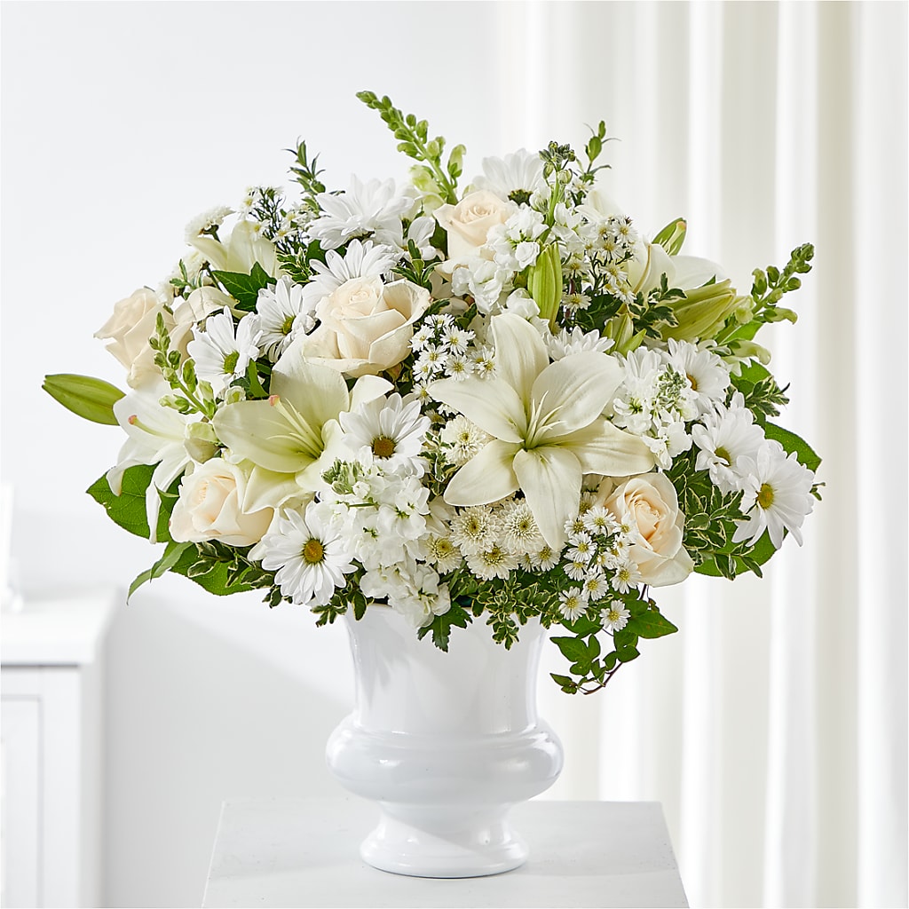 Uplifting Urn Arrangement – House Of Flowers, Worcester MA