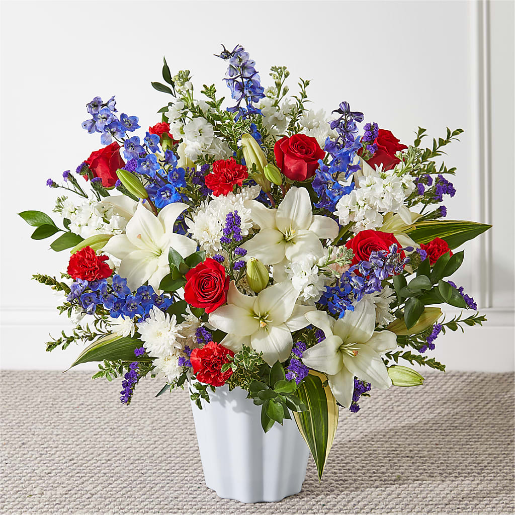Consoled Floor Basket – House Of Flowers, Worcester MA