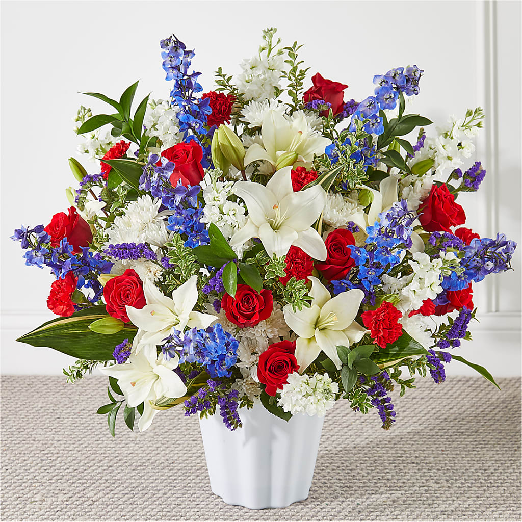 Consoled Floor Basket – House Of Flowers, Worcester MA