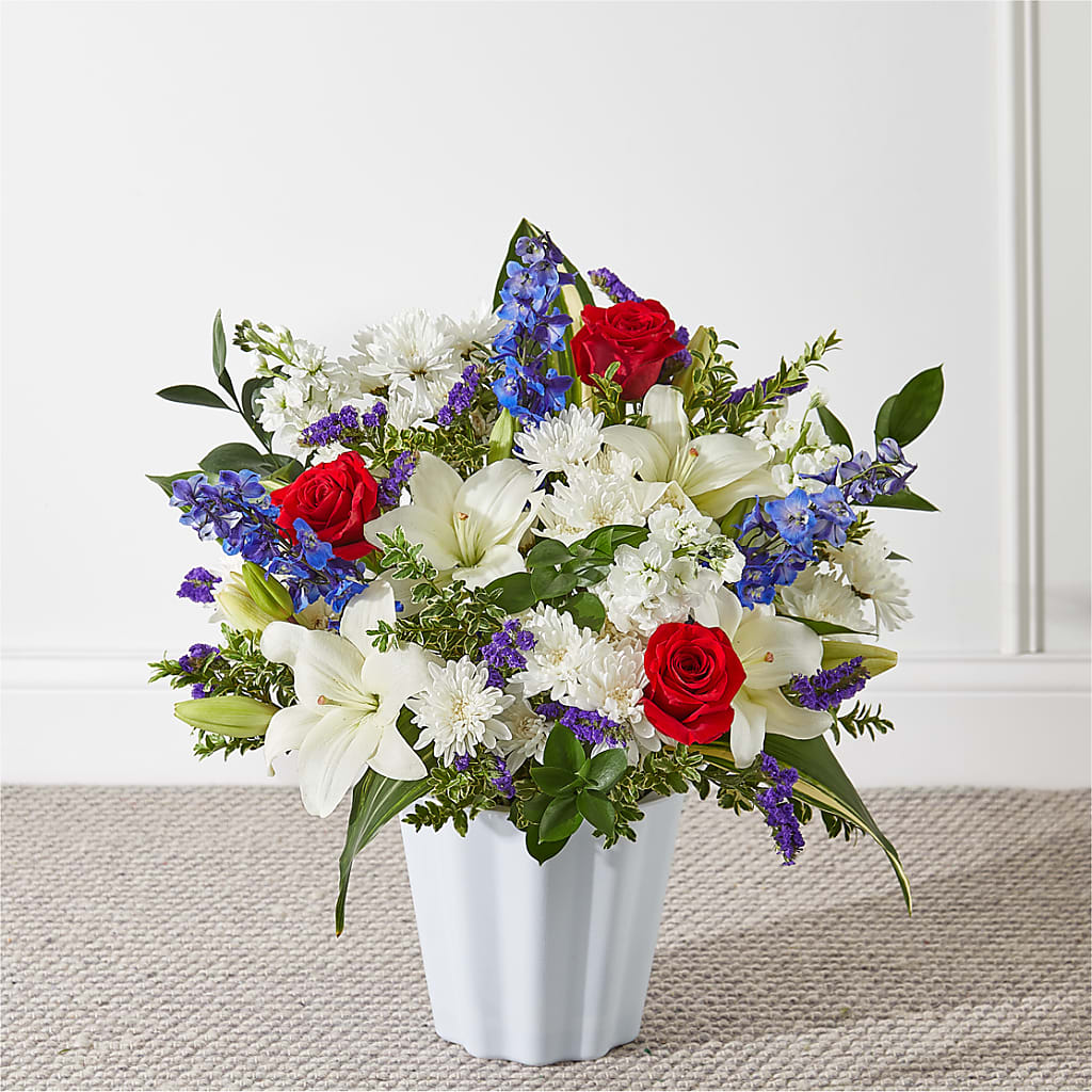 Consoled Floor Basket – House Of Flowers, Worcester MA