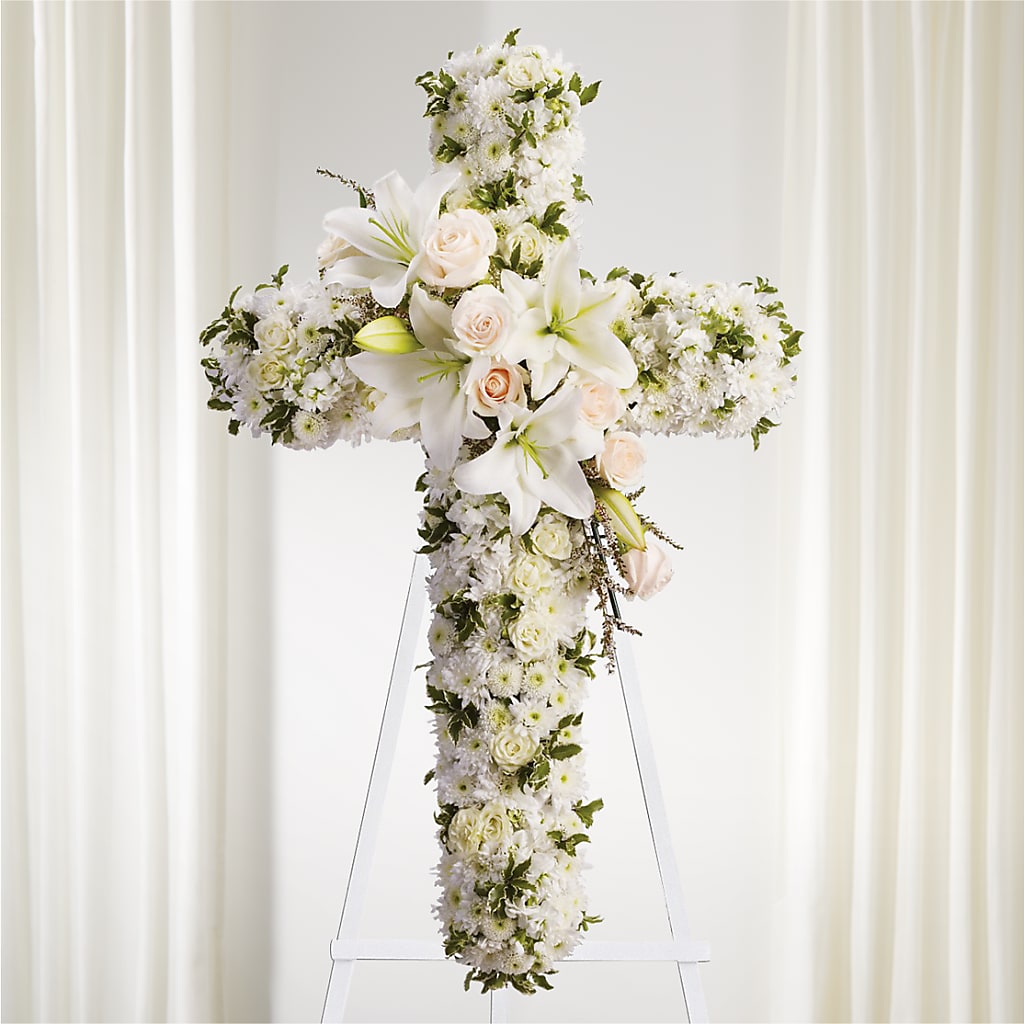 Spiritual Guidance Standing Spray – House Of Flowers, Worcester MA