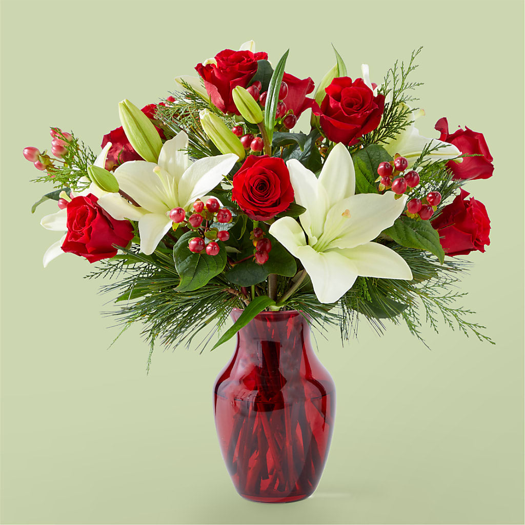 Evergreen Delight Bouquet – House Of Flowers, Worcester MA