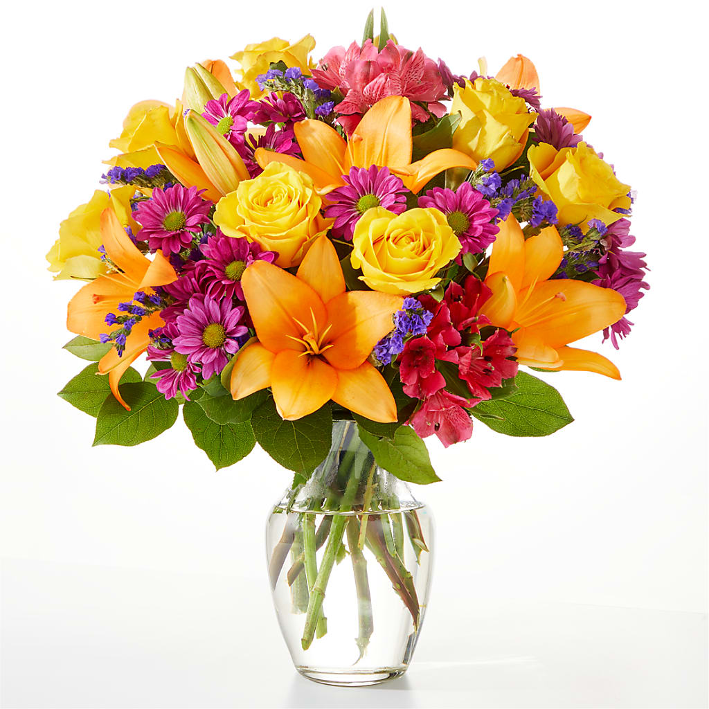Colorful Visions Bouquet – House Of Flowers, Worcester MA