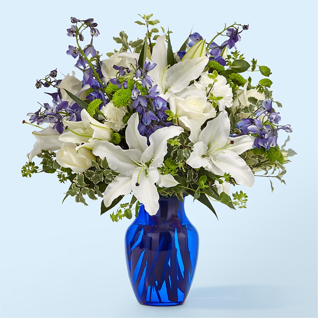 Santorini Bouquet – House Of Flowers, Worcester MA