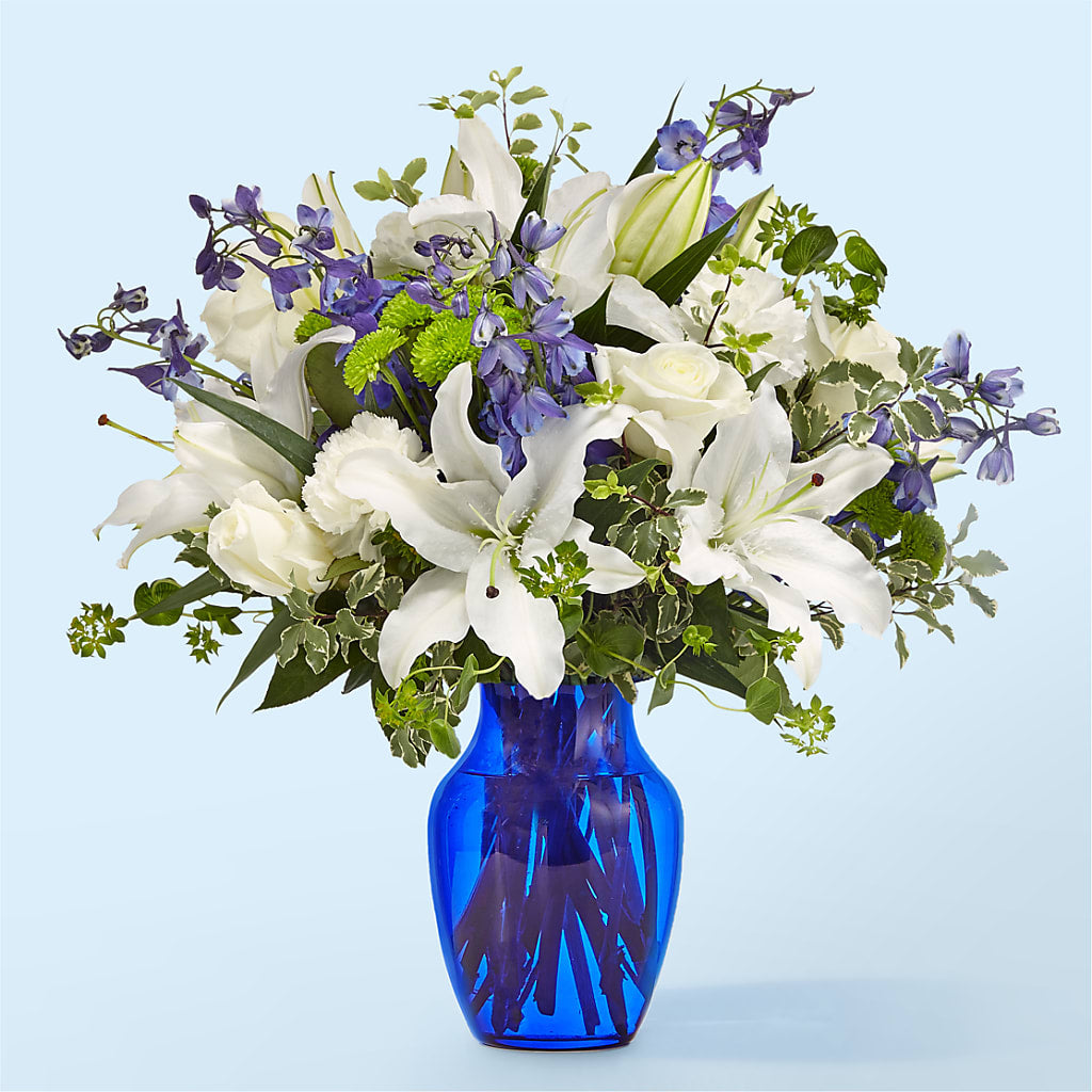 Santorini Bouquet – House Of Flowers, Worcester MA